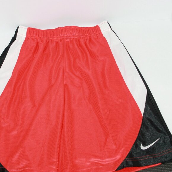 Nike Basketball/Training Shorts Boys Medium Red Black and White Brand New - Picture 1 of 6